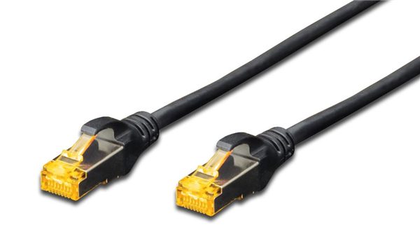 Digitus S-FTP CAT6A Patch Lead - 10M Black Carousel 1