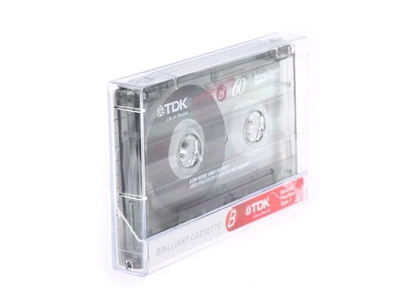 Standard Cassette Blank Tape Player Empty 60 Minutes Magnetic Audio Tape Carousel 6
