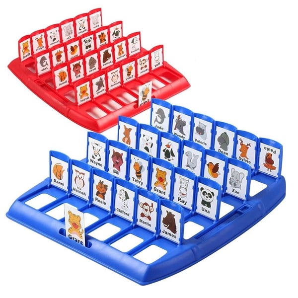 Vibe Geeks who is it Family Guessing Game Interactive Educational Children's Toy Carousel 1