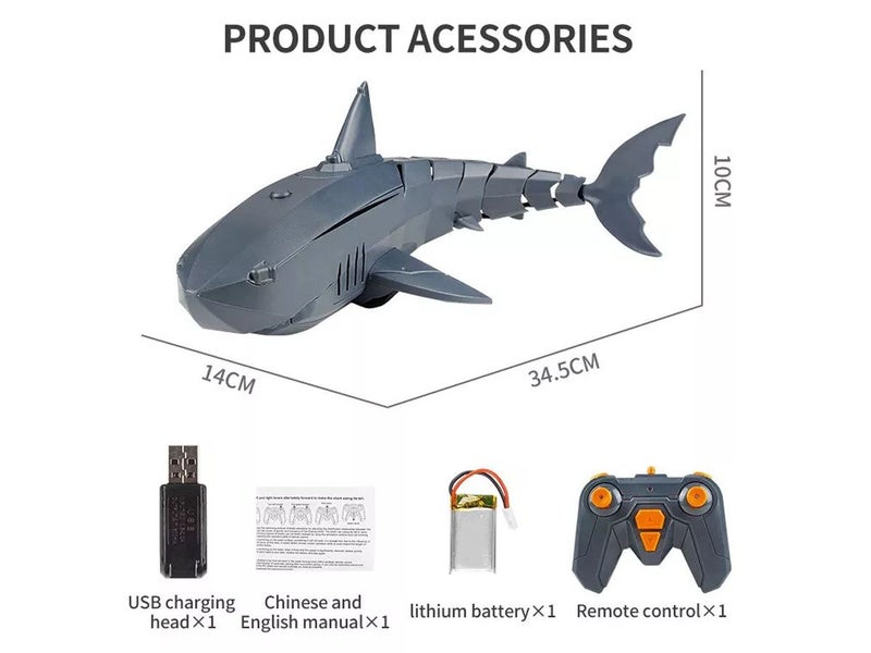 PTN New Remote Control Shark Toy RC Boat Sale Sale Sale Carousel 10
