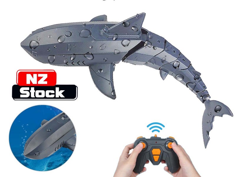 New Remote Control Boat Electric Shark Simulation Toy on Afterpay Carousel 1
