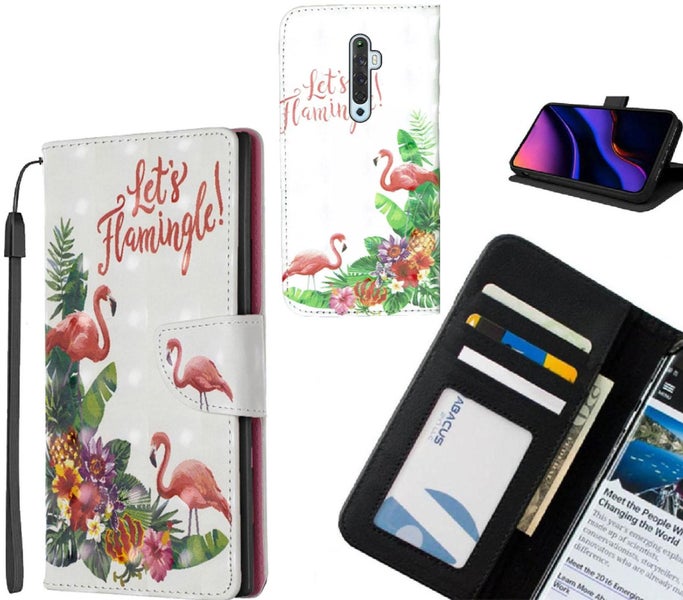 Oppo Reno 2 Z Case Leather Wallet Case 3D Pattern Printed Carousel 1