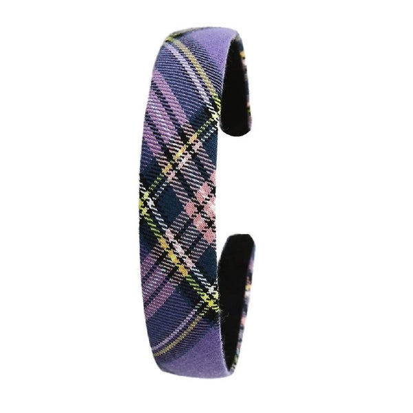 Plaid Headband Stitching Fabric Hairband Carousel 2
