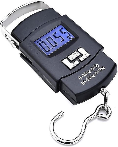 Digital Scale Luggage Hook 50kg/110lbs Electronic Precision Scale Travel Baggage Carousel 2