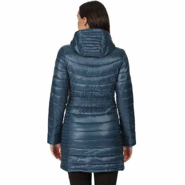 Regatta Womens Andel III Insulated Parka Jacket - Reflecting Lake - 10 Carousel 2