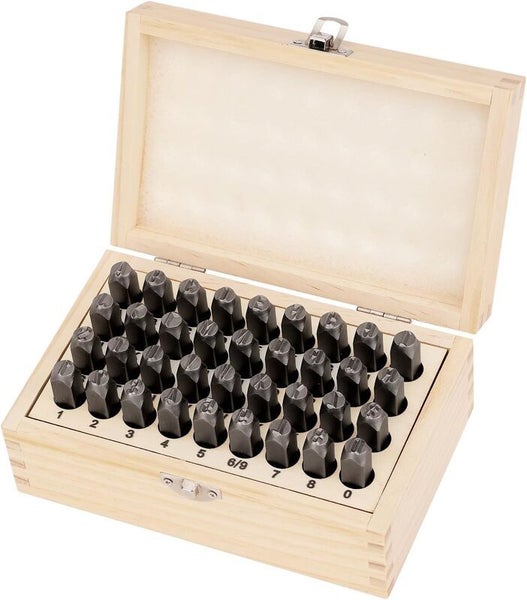 Number and Letter Metal Stamping Punch Kit 2037254 Carousel 2