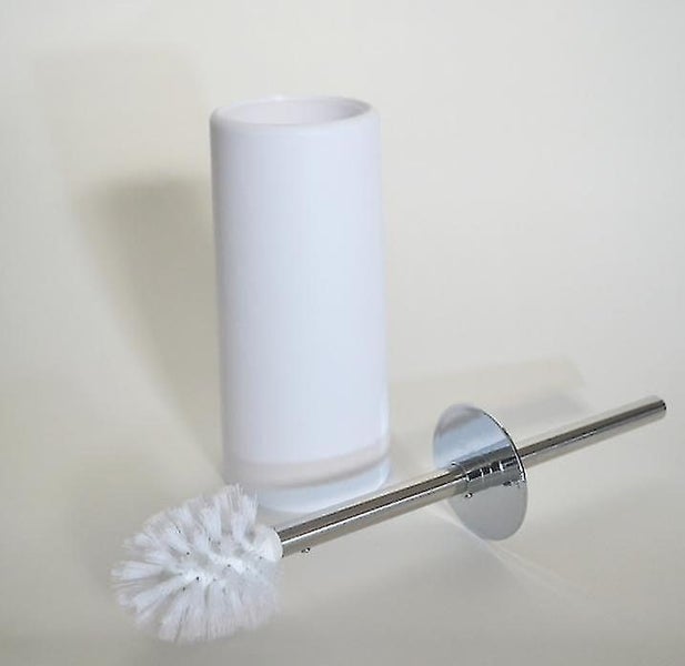 Toilet Brush and Holder - Durable Scrubber for Easy Toilet Cleaning Carousel 4