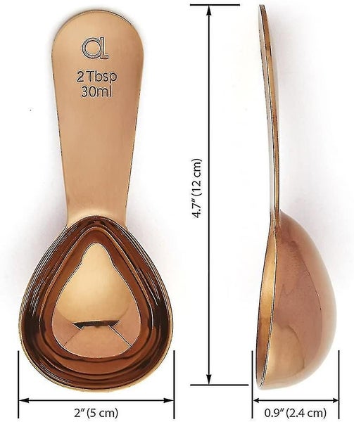 Coffee Scoop - 2 Tablespoon (tbsp) Stainless Steel Measuring Spoon Carousel 2