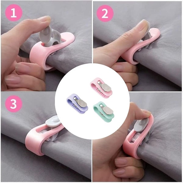 18pcs Non-Slip Quilt Clips - Anti-Slip Needle-Free Quilt Cover Fasteners - Quilt Carousel 2