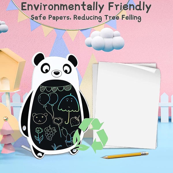 Color Graffiti Board - 8.5 Inches Electronic Writing Board - Erasable and Reusab Carousel 5