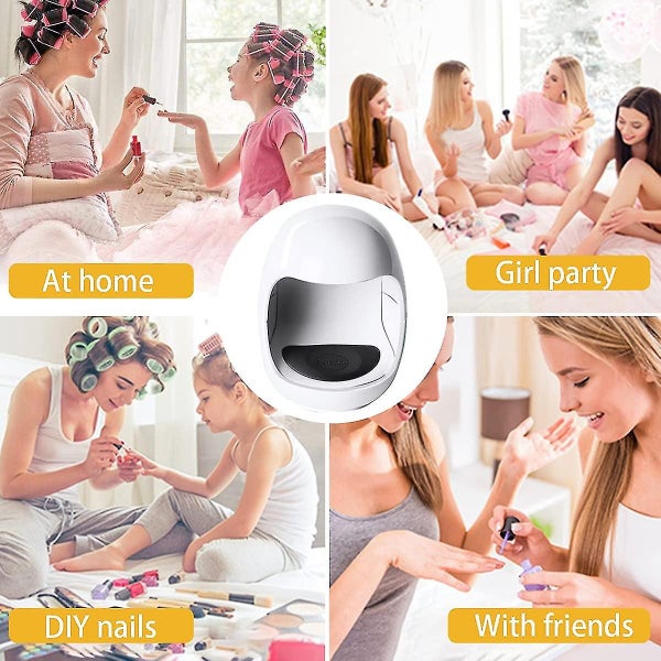 LED Mini Nail UV Lamp - USB Mini Nail UV Lamp, Cute Egg Uv Gel Nail Lamp, Small Carousel 5