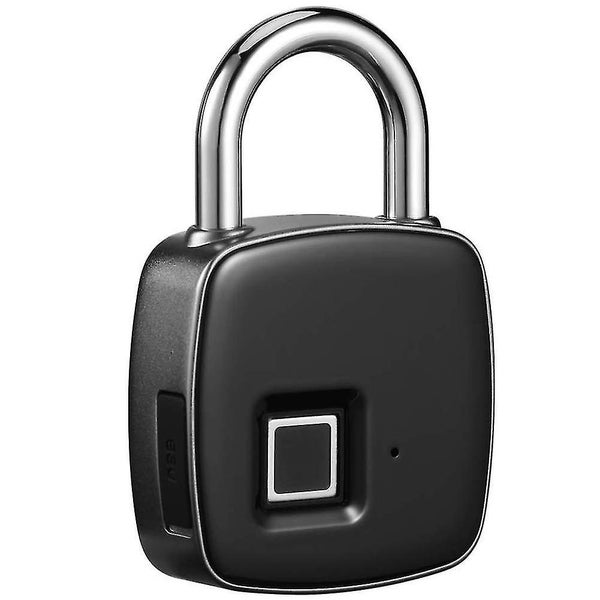 Smart Fingerprint Padlock - Waterproof Biometric Lock for Security Carousel 1