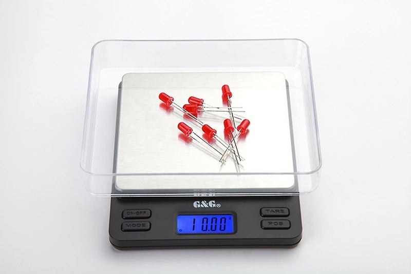 Precision Digital Pocket Scale For Weighing Gold/coins/kitchen 10 X 10cm Carousel 2
