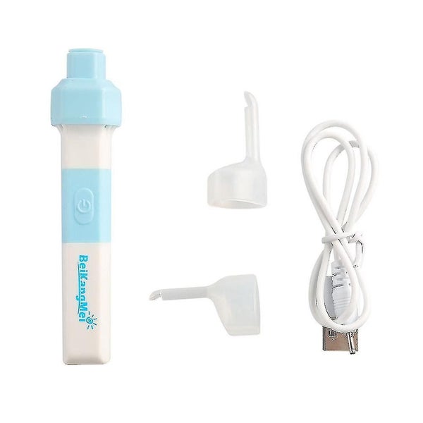 Replaceable Electric Ear Wax Sucker Remover Adult Kids Vacuum Cleaning Tool Kit Carousel 1