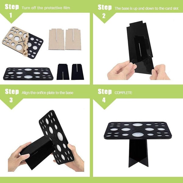 Acrylic Brush Organizer - Brush Dryer Holder - Makeup Brushes Drying Rack - Cosm Carousel 5