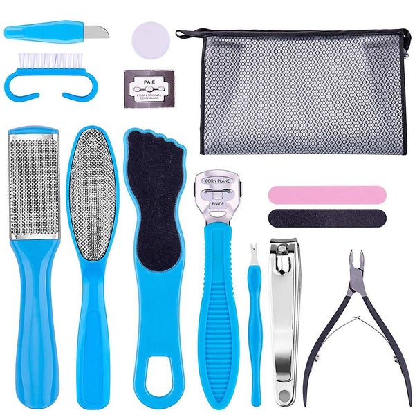 14 In 1 Professional Pedicure Kit/set Pedicure Foot Rasp Foot File And Callus Re Carousel 1