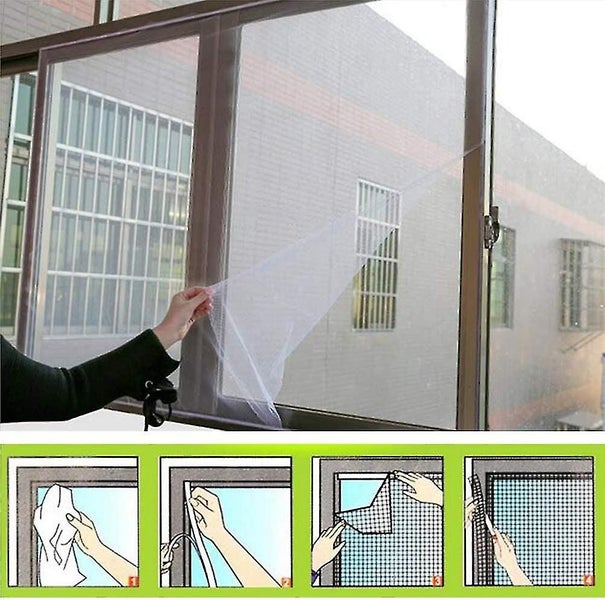 Window Mosquito Net,3 Piece Mosquito Net Roll Insect Mosquitoes,protector Net Me Carousel 2