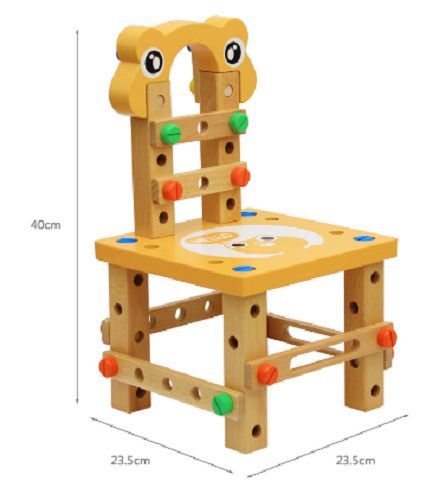DIY Build a Chair Kids Playset -DIY for little ones to improve fine motor skills Carousel 10