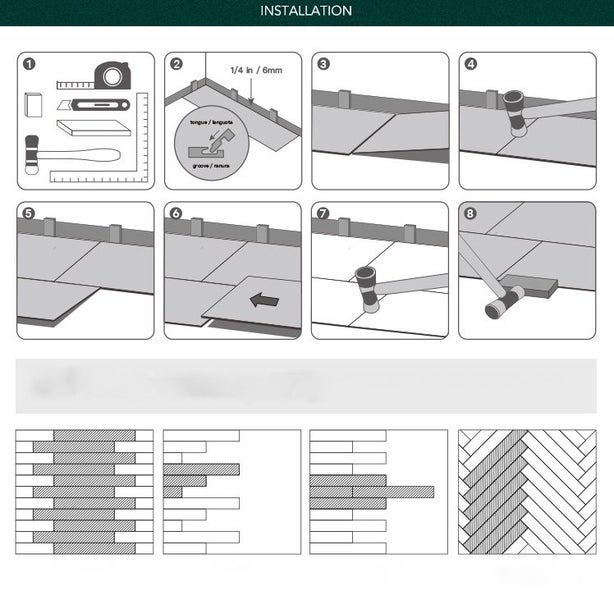 SALE! Quick Click Waterproof SPC Vinyl Flooring - 8015 Lennox Bathroom Carousel 4