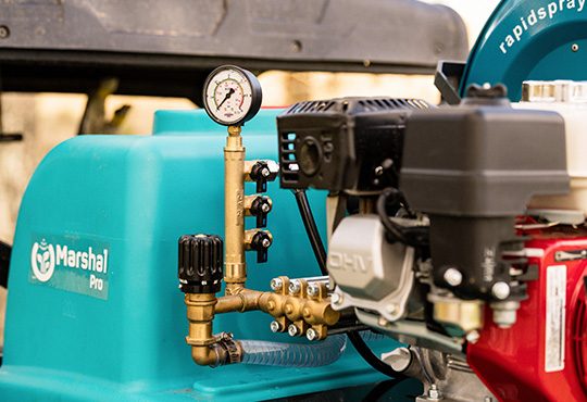 Rapid Spray 325 ltr Marshall Pro with Twin Buddy Reels Carousel 2