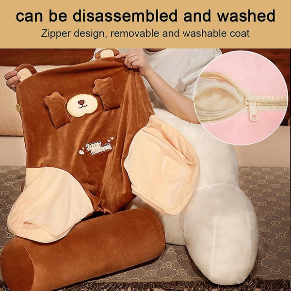 Cute Cartoon Hamster Shape Plush Waist Pillow Waist Carousel 5