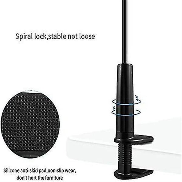 Foldable Tablet And Smartphone Holder, Adjustable Gooseneck Stand Holder With Ex Carousel 5