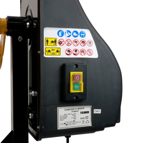 Concrete Mixer 120L Carousel 2