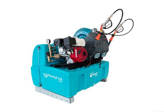 Rapid Spray 325 ltr Marshall Pro with Twin Buddy Reels Carousel 1