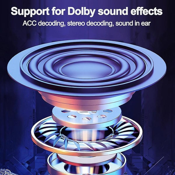 Wireless Earbuds Bluetooth Headphones With Touch Control And Led Charging Case Carousel 5