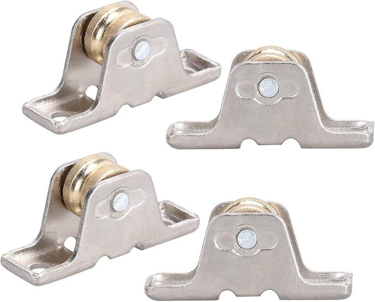 Window Belt Pulley Curtain Rail Track Wheels - Metal Roller Wheel Single Bearing Carousel 2