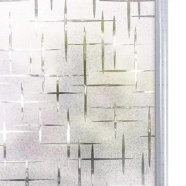 Self-adhesive Window Film - Frosted Glass Film for Shower Stall - Privacy Film S Carousel 2