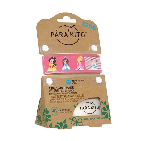 Parakito Kids Mosquito Wristband - Princess 'Pink' Carousel 4
