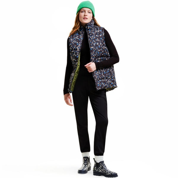 Regatta Womens Orla Kiely Printed Padded Gilet - Berry Bubble Blue - 8 Carousel 1