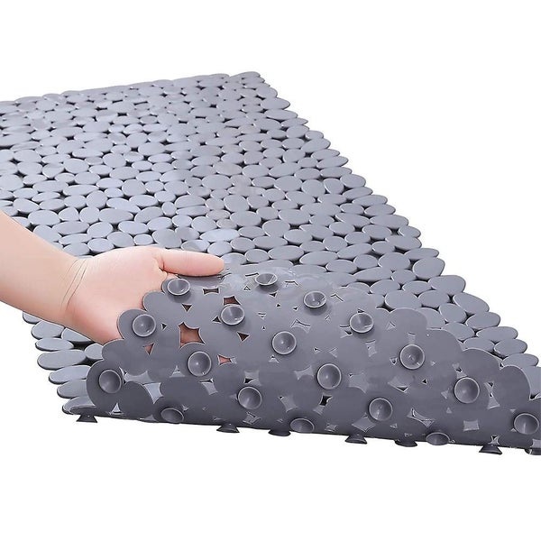 Pebble Bathtub Mat Non-slip Shower Mats With Suction Cups, Drain Holes For Bathr Carousel 2