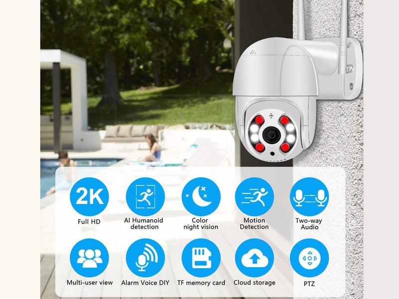 Smart WiFi IP Camera (Over Stocked) Carousel 2