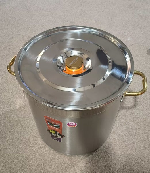 Stock Pot 60L(s) S/S Kettle Stockpot dia=43cm Height=45cm Brewing Beer Carousel 1