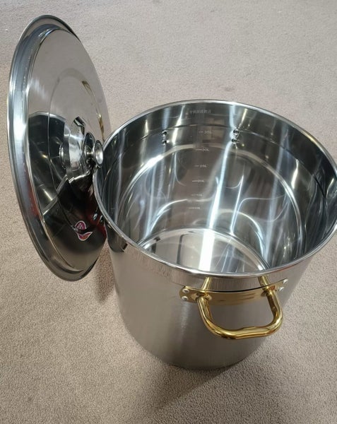 Stock Pot 60L(s) S/S Kettle Stockpot dia=43cm Height=45cm Brewing Beer Carousel 2
