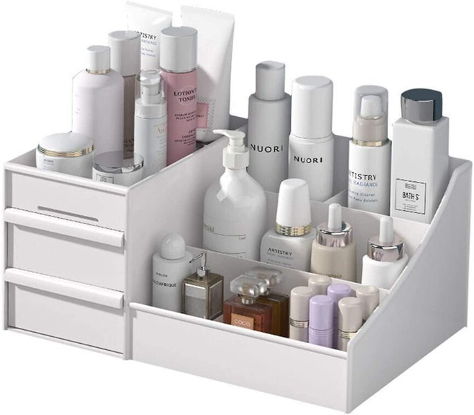Makeup Organizer With Drawers Countertop Organizer For Cosmetics, Vanity Holder Carousel 1