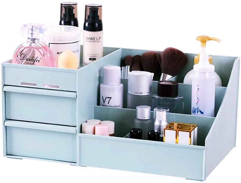 Makeup Organizer With Drawers Countertop Organizer For Cosmetics, Vanity Holder Carousel 2