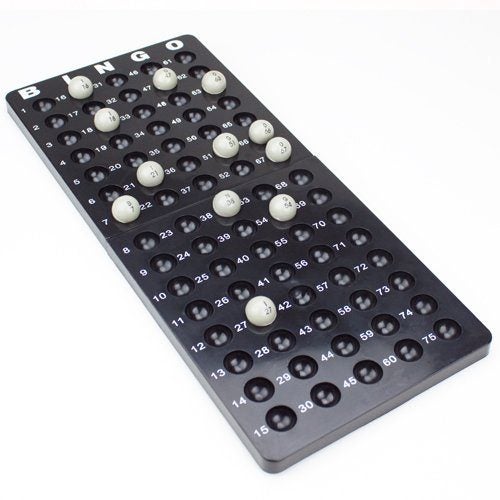 PTN Desktop Bingo Game With Cards And Board Shake & Roll Machine Bingo Cage Carousel 2