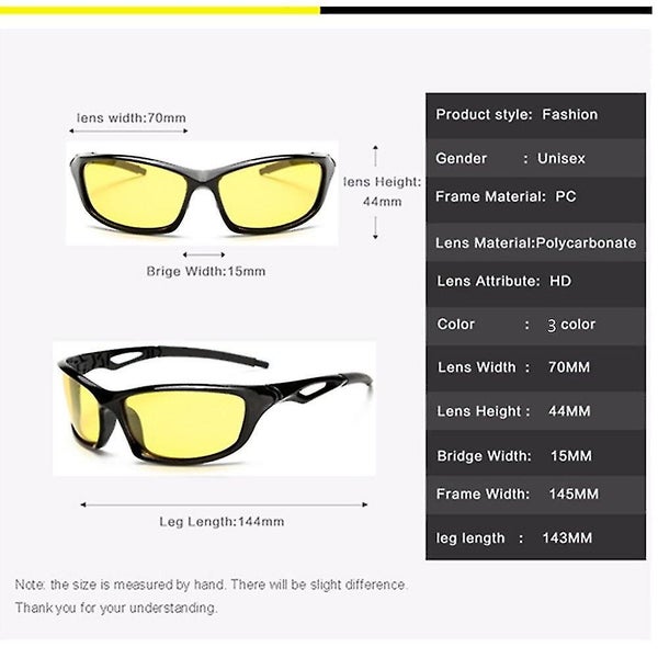 Polarized Sports Sunglasses - Designed for Bicycle, Running, Driving; Suitable f Carousel 2