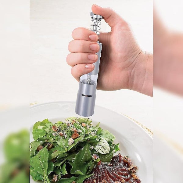 Grind Pepper Mill, , Modern Thumb Button Grinder, One-handed Operation, Perfect Carousel 4