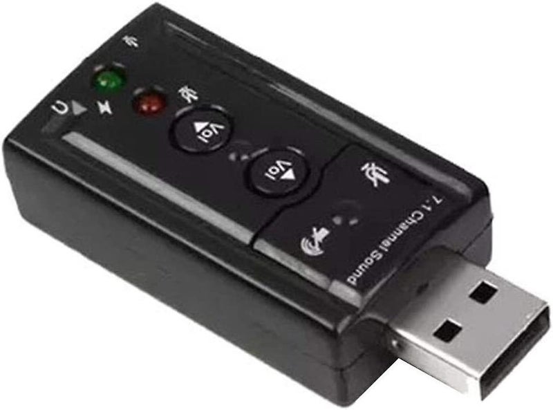 2 Pack Usb Sound Card External Sound Card Drive-free Independent Sound Card Comp Carousel 3