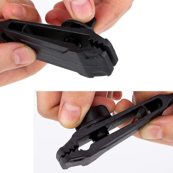 12 Pieces Tarpaulin Clips Multifunctional Tarpaulin Clips Awning Clamp For Outdo Carousel 2