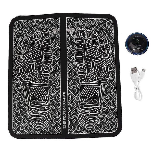 Foot Massager Electric Foot Massage Pad Feet Muscle Stimulator Massager Mat Carousel 1