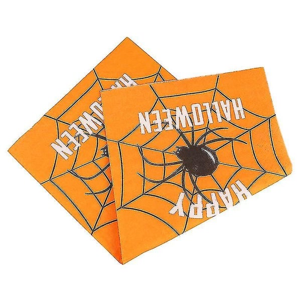 20pcs Halloween Napkins - Festive Halloween Napkins for Halloween Decorations. Carousel 3