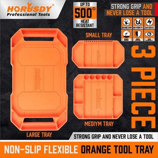HORUSDY Tool Trays Wrench Socket Organiser Parts Holder Mats 2037244 Carousel 1