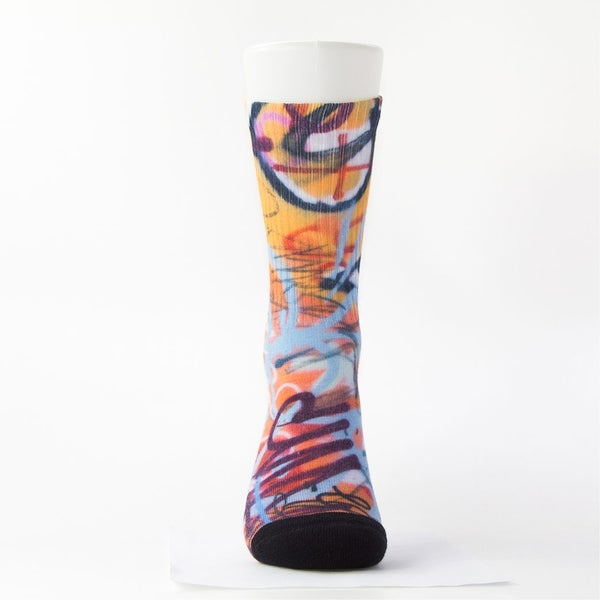 Clearance Sell - Any 2 pairs Digital Printing Socks Carousel 1