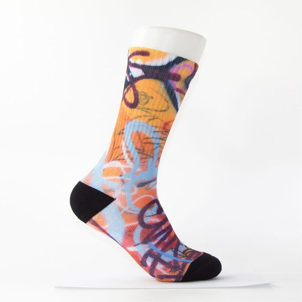 Clearance Sell - Any 2 pairs Digital Printing Socks Carousel 11