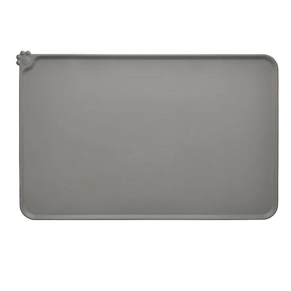 Pet Placemat Dog Food Mat, Silicone Dog Cat Bowl Mat, Non Slip Pet Feeding Mat W Carousel 1